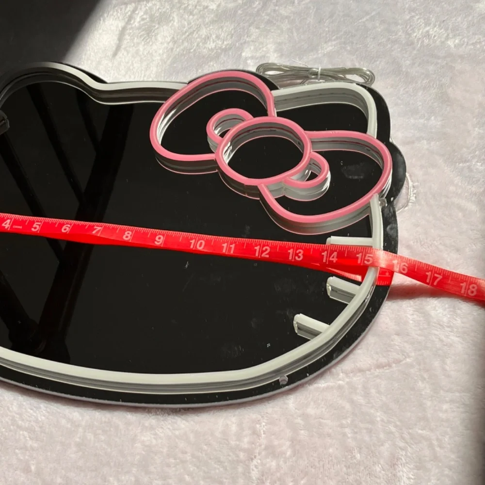 BNIB hello kitty LED mirror 16x13